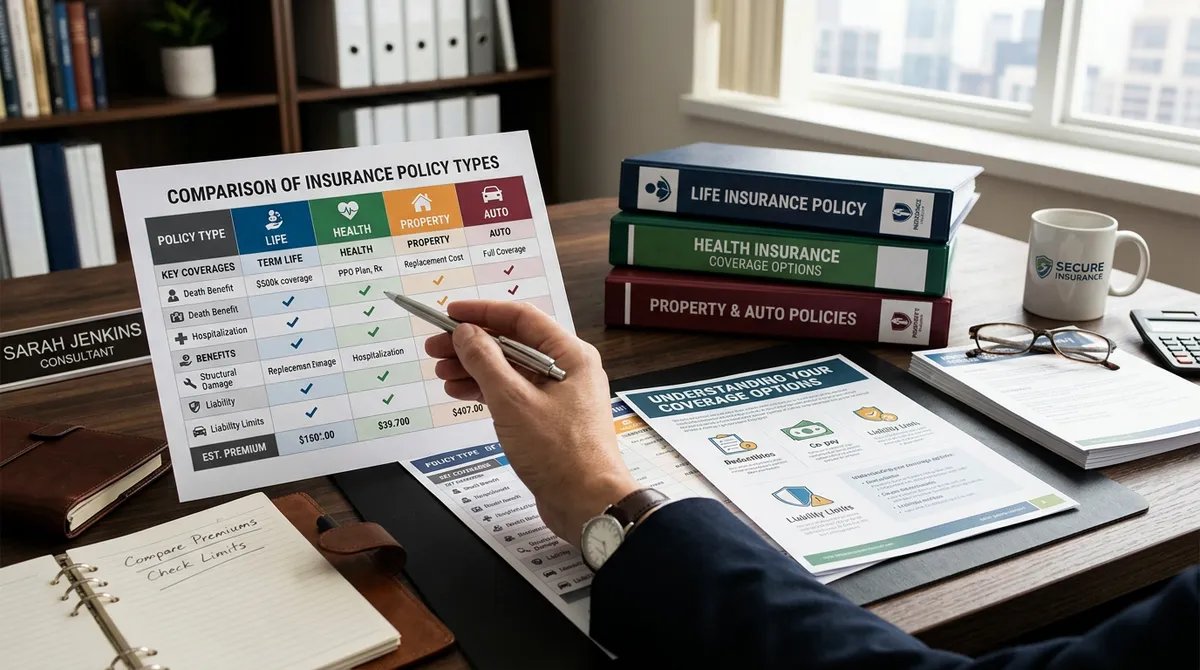 Типы полисов страхования